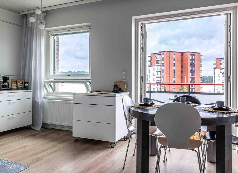 Light Modern Pallo Apartment By The Lake Saimaa Lappeenranta Buitenkant foto