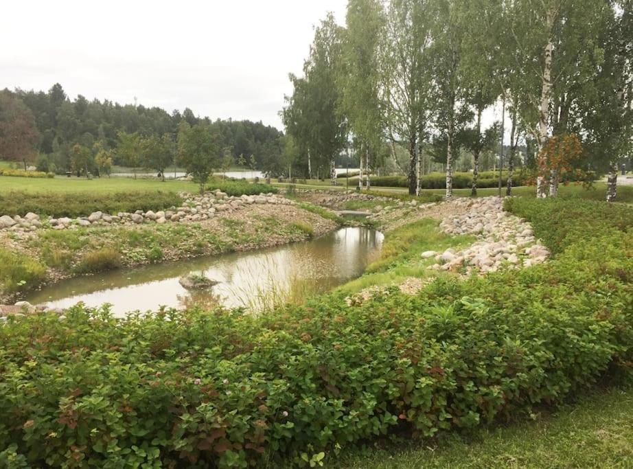 Light Modern Pallo Apartment By The Lake Saimaa Lappeenranta Buitenkant foto